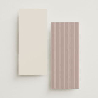 This is a cream unique wedding programs with foil pressed by Hooray Creative called and centered printing on signature in 4x9