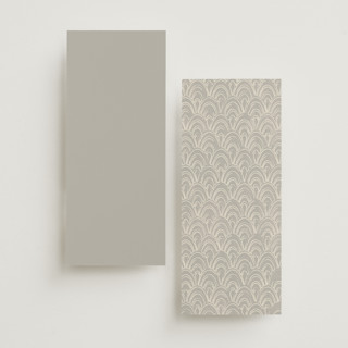 This is a ash unique wedding programs with foil pressed by Jelena Vuletic called asahi printing on signature in standard