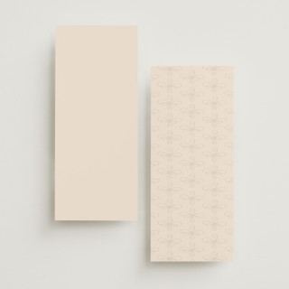 This is a bisque unique wedding programs with foil pressed by chocomocacino called lussekatter printing on signature in standard