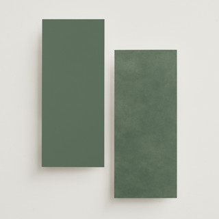 This is a rosemary unique wedding programs with foil pressed by Emily Betts called vintage oval printing on signature in standard