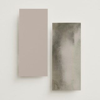 This is a antique unique wedding programs with foil pressed by Nicole Walsh called tux printing on signature in standard