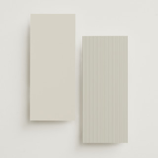 This is a fog unique wedding programs with foil pressed by Baumbirdy called pearls printing on signature in standard