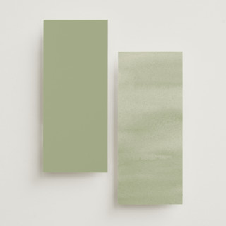 This is a ivy unique wedding programs with foil pressed by Everett Paper Goods called canopy printing on signature in 4x9