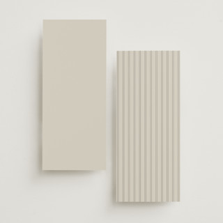 This is a smoke unique wedding programs with foil pressed by Robert and Stella called bouquet toss printing on signature in 4x9