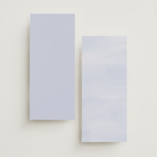 This is a bluebell unique wedding programs with foil pressed by Everett Paper Goods called flowering vine printing on signature in 4x9