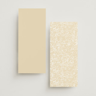 This is a honeysuckle unique wedding programs with foil pressed by Leah Bisch called heritage printing on signature in 4x9