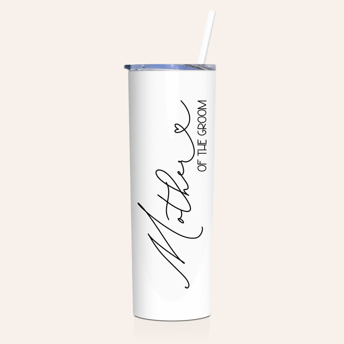 Mother of the Groom Tumbler | White | 20 Ounce