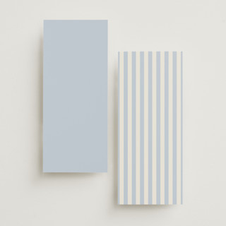 This is a wave unique wedding programs with standard by Kelly Watkins called stripes printing on signature in 4x9