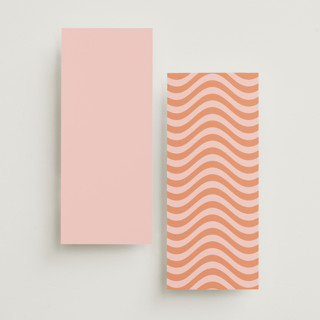 This is a candy unique wedding programs with standard by Catherine Culvenor called bubblegum printing on signature in 4x9