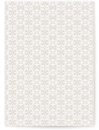 This is a cream unique wedding programs with standard by Kristen Smith called lace trim printing on signature in standard