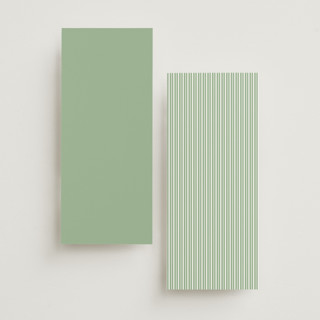 This is a mint unique wedding programs with standard by Melinda Denison called romantic garden printing on signature in standard