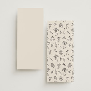 This is a ivory unique wedding programs with standard by Aviva Atri called sketchbook love printing on signature in standard