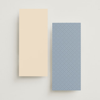 This is a latte unique wedding programs with standard by Wonderland called street bistro printing on signature in 4x9