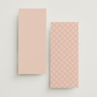 This is a blush unique wedding programs with standard by Ani Somi called ballpoint suite printing on signature in standard