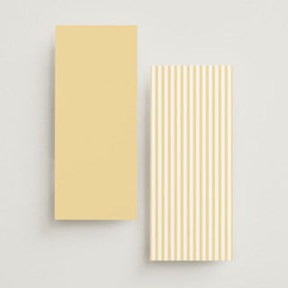 This is a citrine unique wedding programs with standard by Emily Betts called curved frame printing on signature in standard