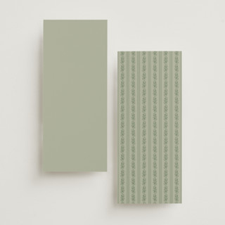 This is a leaf unique wedding programs with standard by Kate Ahn called court printing on signature in standard