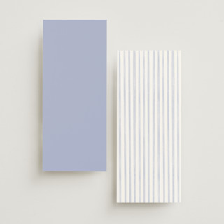 This is a periwinkle unique wedding programs with standard by Kristen Smith called delicate vines printing on signature in standard