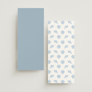 This is a ocean unique wedding programs with standard by Creo Study called coastal crest printing on signature in standard