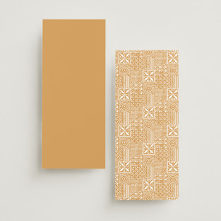 This is a amber unique wedding programs with standard by Selima Akhter called tribal rythm printing on signature in standard