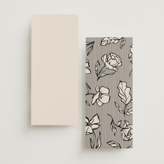 This is a noir unique wedding programs with standard by Pixel and Hank called linea printing on signature in standard