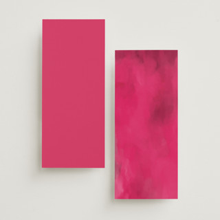 This is a peony unique wedding programs with standard by Susan Moyal called romantic florals printing on signature in 4x9