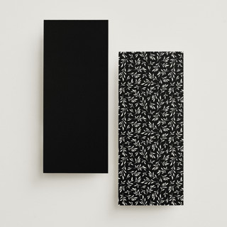 This is a snow unique wedding programs with standard by Brandy Folse called classically elegant printing on signature in 4x9