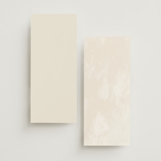 This is a linen unique wedding programs with standard by Brianne Larsen called simply printing on signature in 4x9