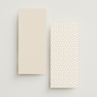 This is a linen unique wedding programs with standard by Vanessa Doyle called in love printing on signature in 4x9