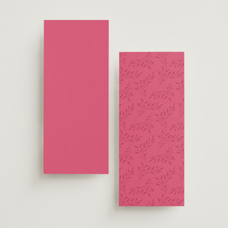 This is a carnation unique wedding programs with standard by Jennifer Postorino called everlasting printing on signature in 4x9