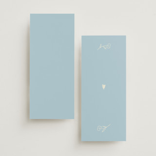 This is a waterlily unique wedding programs with standard by Helena Vitto called the pairfect printing on signature in 4x9