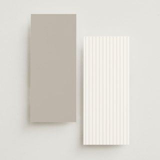 This is a cotton unique wedding programs with standard by Amy Kross called overlapping printing on signature in 4x9