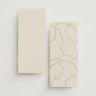 This is a sand unique wedding programs with standard by Robert and Stella called amara printing on signature in 4x9