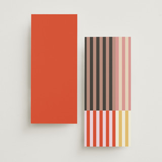 This is a petal unique wedding programs with standard by Morgan Kendall called quilted grid printing on signature in 4x9