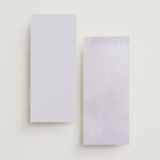 This is a periwinkle unique wedding programs with standard by Itsy Belle Studio called sweeping vine printing on signature in 4x9