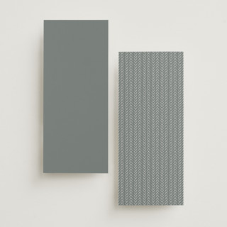 This is a pewter unique wedding programs with standard by Sarah Brown called mountainview printing on signature in 4x9
