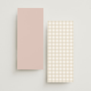 This is a petal unique wedding programs with standard by Olivia Kanaley Inman called july garden printing on signature in 4x9