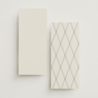 This is a ivory unique wedding programs with standard by Carolyn Nicks called softly swept printing on signature in 4x9