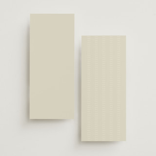 This is a vanilla unique wedding programs with standard by Louise Kay called love and faith printing on signature in 4x9