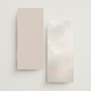 This is a forest unique wedding programs with standard by Petra Kern called montagna printing on signature in 4x9