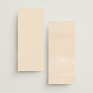 This is a toffee unique wedding programs with standard by Everett Paper Goods called brynn printing on signature in 4x9