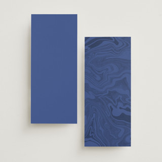 This is a marseille bleu unique wedding programs with standard by Up Up Creative called centro printing on signature in 4x9