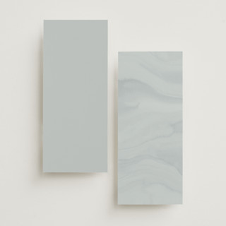 This is a sky unique wedding programs with standard by Kelly Schmidt called corner printing on signature in 4x9