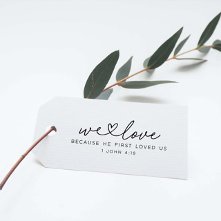 This is a multicolor wedding stationery by Casey Harp called we love wedding stamp | self-inking | black ink in standard