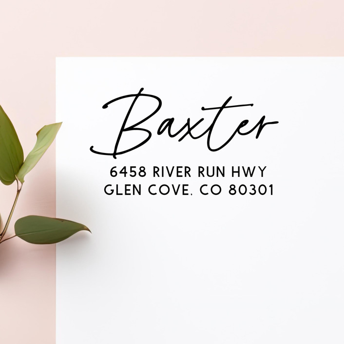 Whimsical Custom Address Stamp | Self Inking