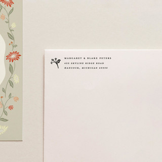 This is a black address labels by Tara Grangroth called address stamp 06 in standard