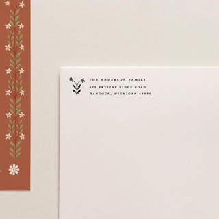 This is a black address labels by Tara Grangroth called address stamp 07 in standard