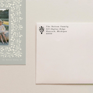 This is a black address labels by Tara Grangroth called address stamp 03 in standard