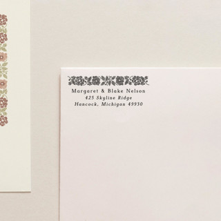 This is a black address labels by Tara Grangroth called address stamp 05 in standard