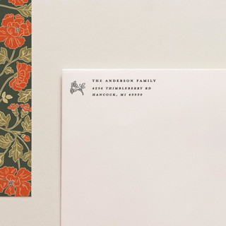 This is a black address labels by Tara Grangroth called address stamp 08 in standard