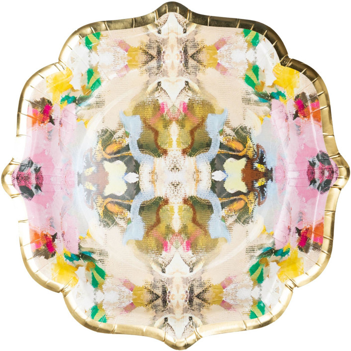 Birds of a Feather Cocktail Plates, Set of 10